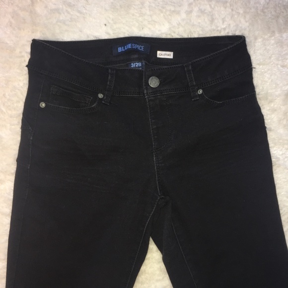 Blue Spice Black Skinny Jeans - Picture 2 of 7